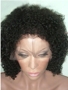 Virgin remy lace wig NQ-Af-01