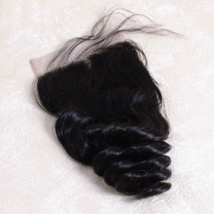 Loose wave lace closure NQLC-L-13in-08
